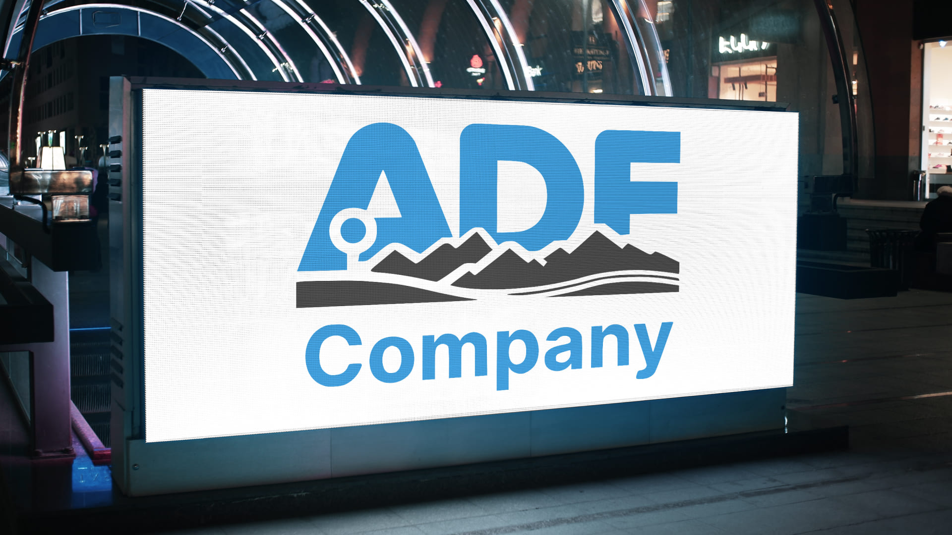 Разработка логотипа ADF Company