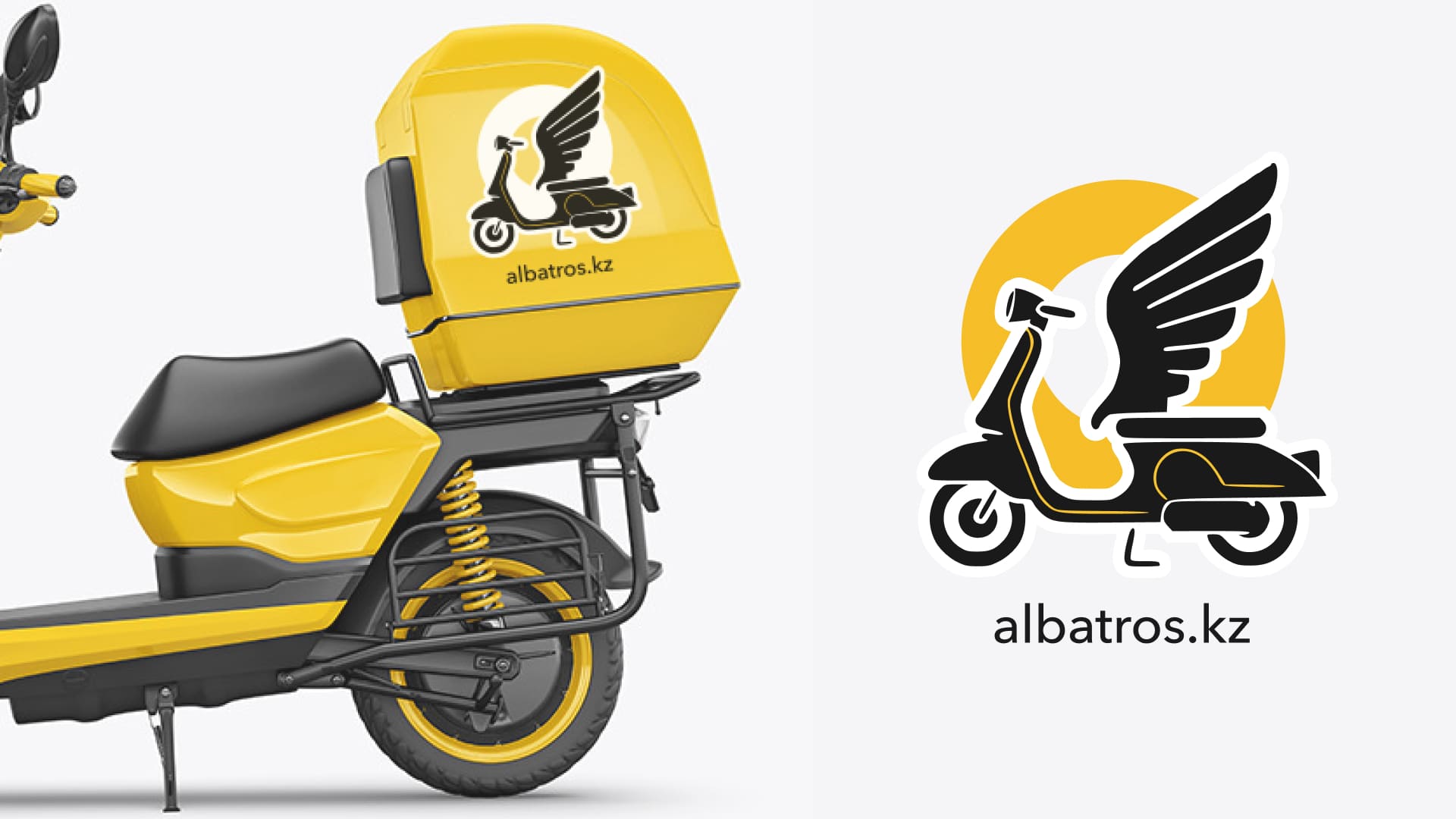 Разработка логотипа Albatros