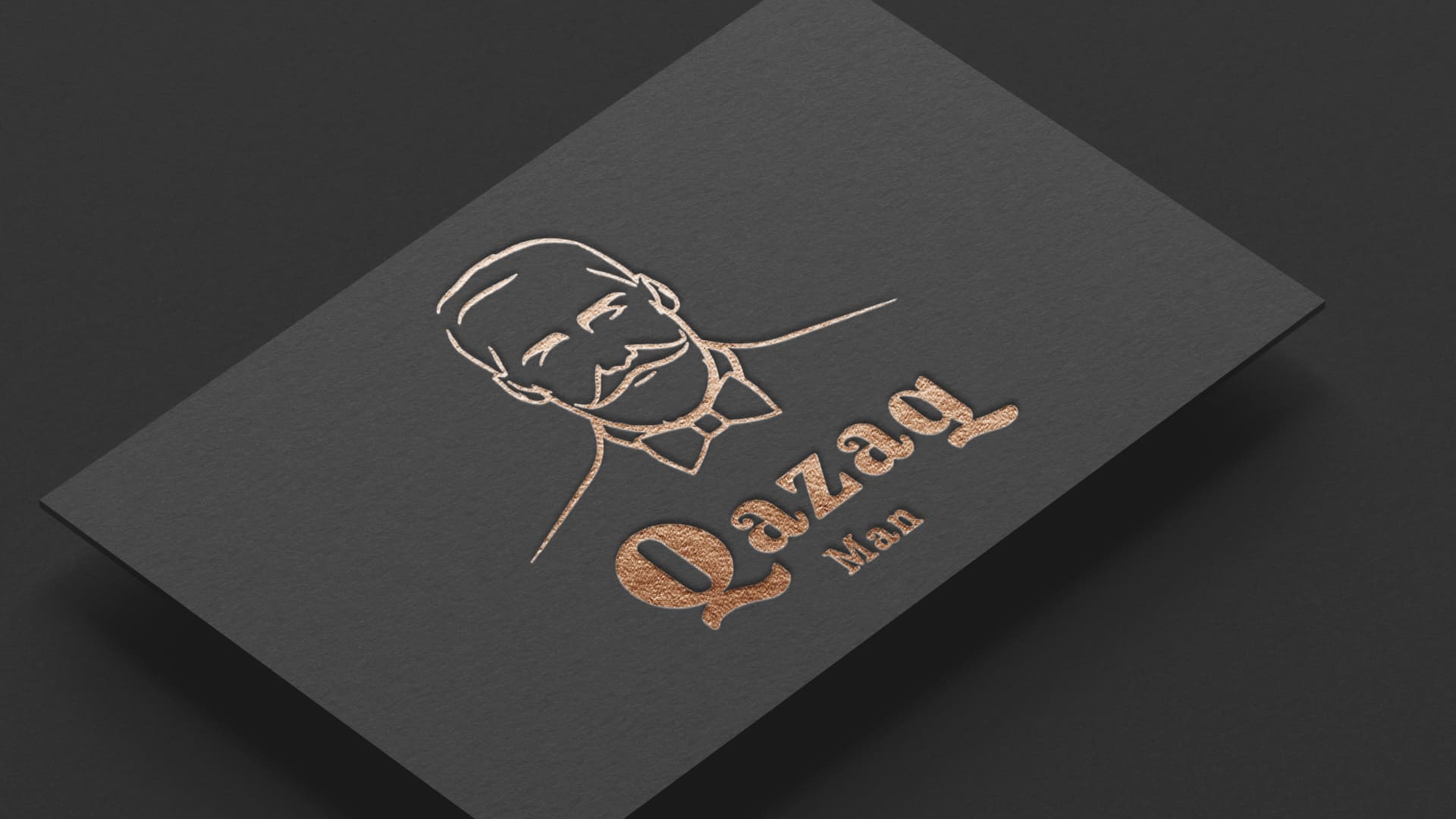 Разработка логотипа Qazaq Man